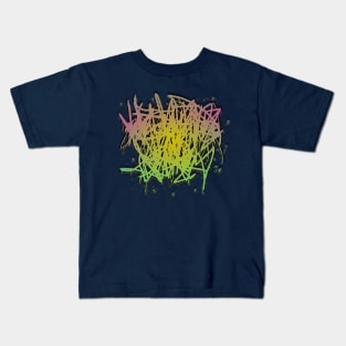 Negative Øhio Unreadable Brutal Logo - RAWR x3 Kids T-Shirt